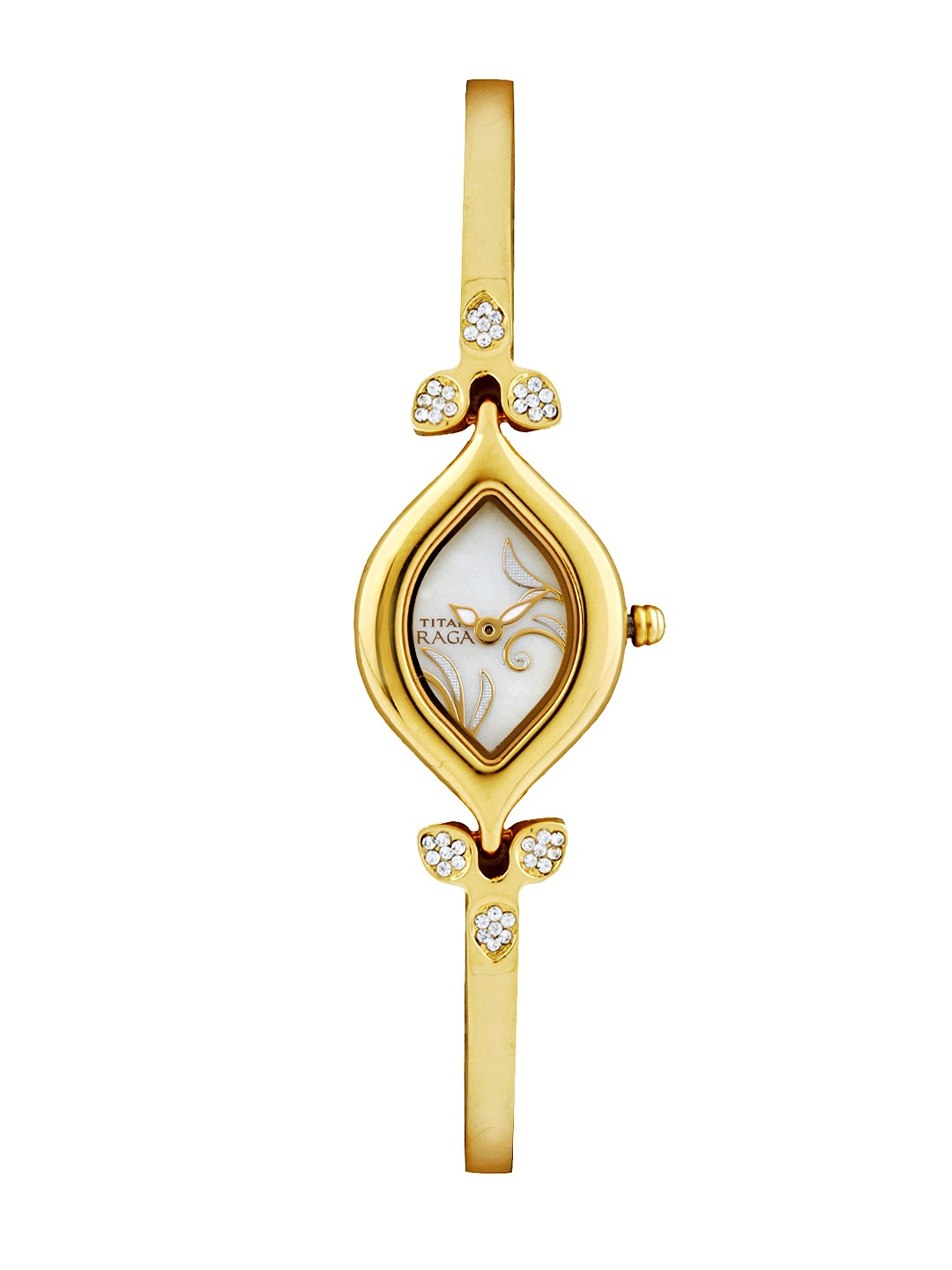 

Titan Raga Women Pearly White Dial Watch NE2012YM04