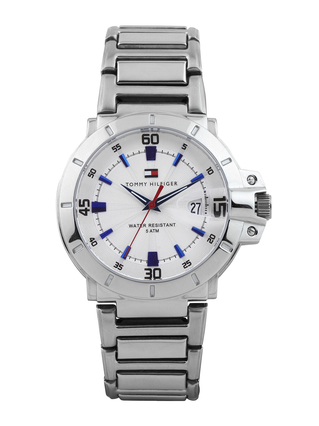 

Tommy Hilfiger Men Silver-Toned Dial Watch NTH1790468J