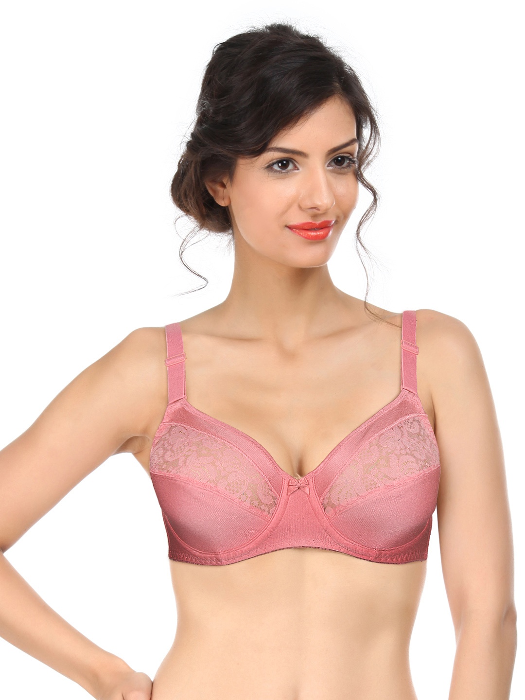 

Triumph Pink Full-Coverage Bra 226I470