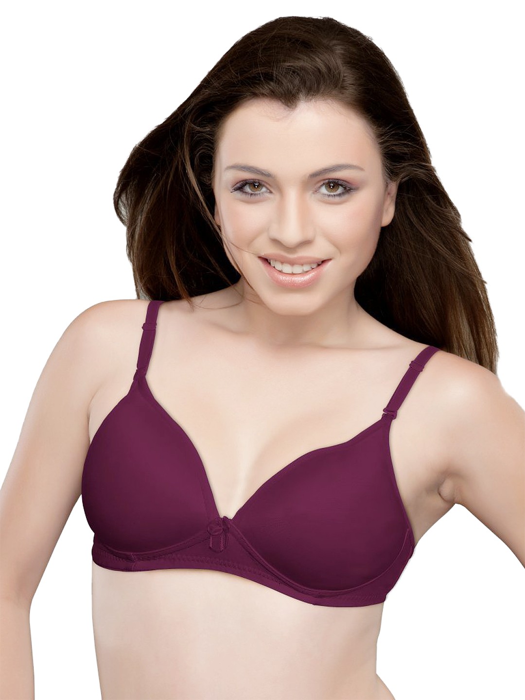 

Tweens Magenta Full Coverage T-shirt Bra TW1501MG36B