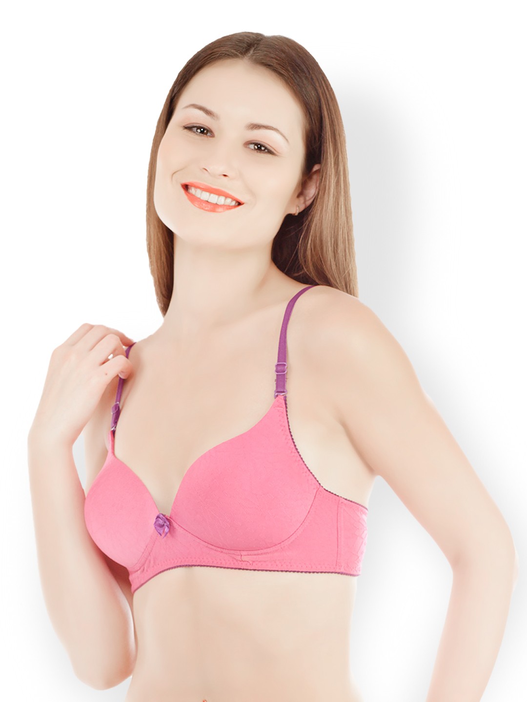 

Tweens Pink Full Coverage T-shirt Bra TW1517PK36B