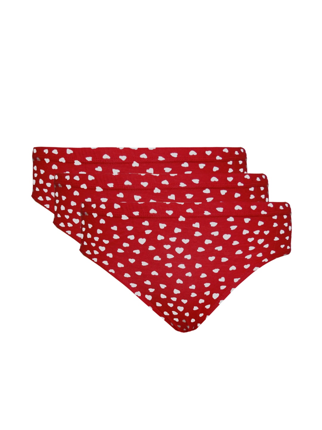 

Tweens Women Pack of 3 Brief TWP113, Red