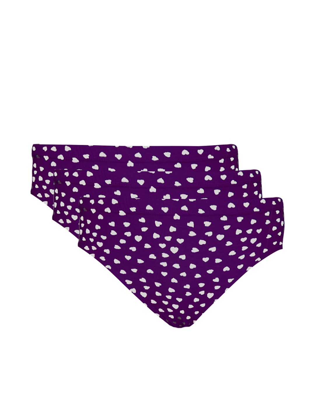

Tweens Women Pack of 3 Brief TWP111, Purple