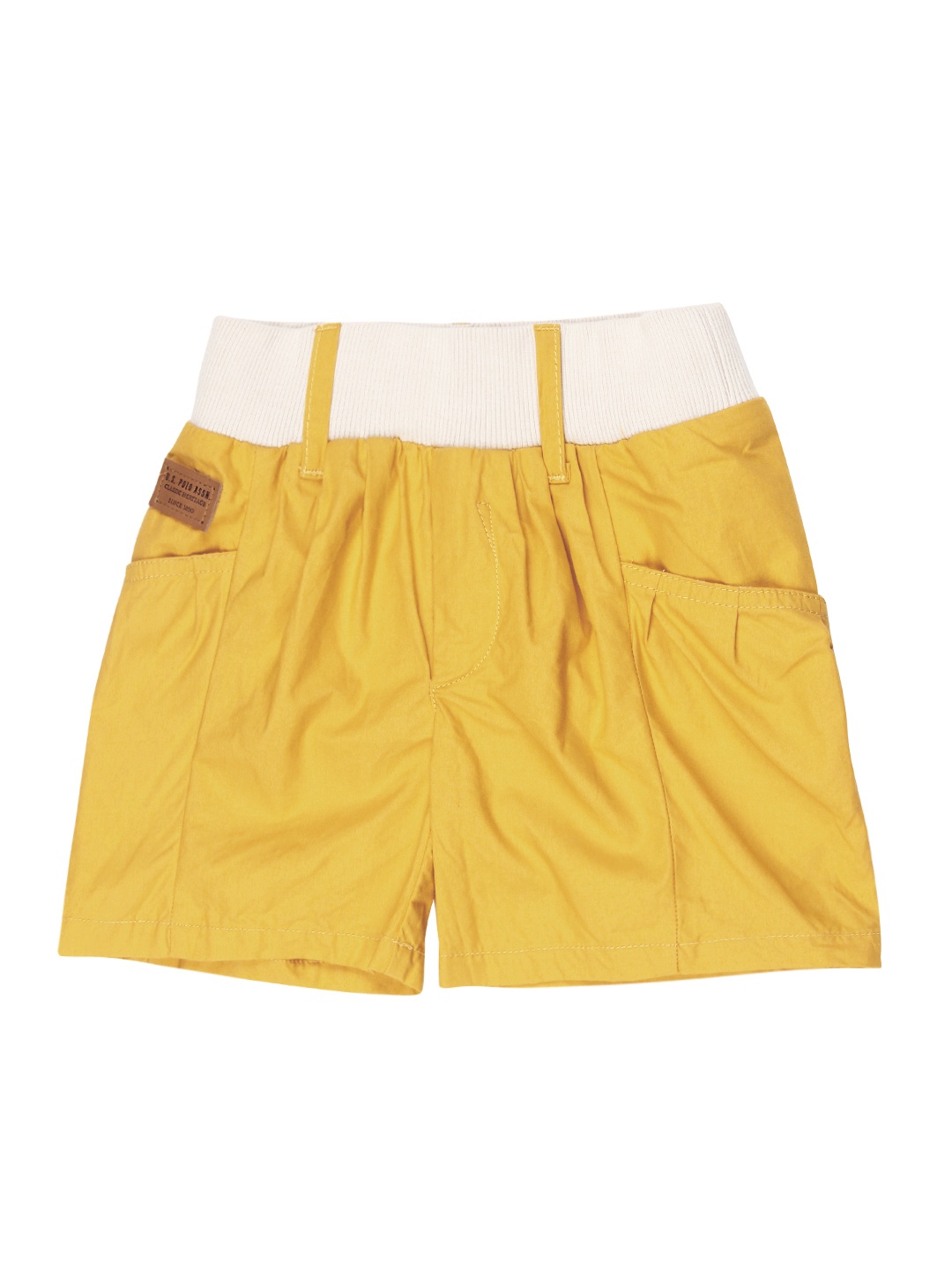 

U.S. Polo Assn. Kids Girls Yellow Shorts