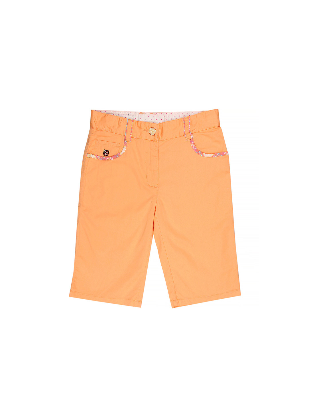 

U.S. Polo Assn. Kids Girls Orange Shorts