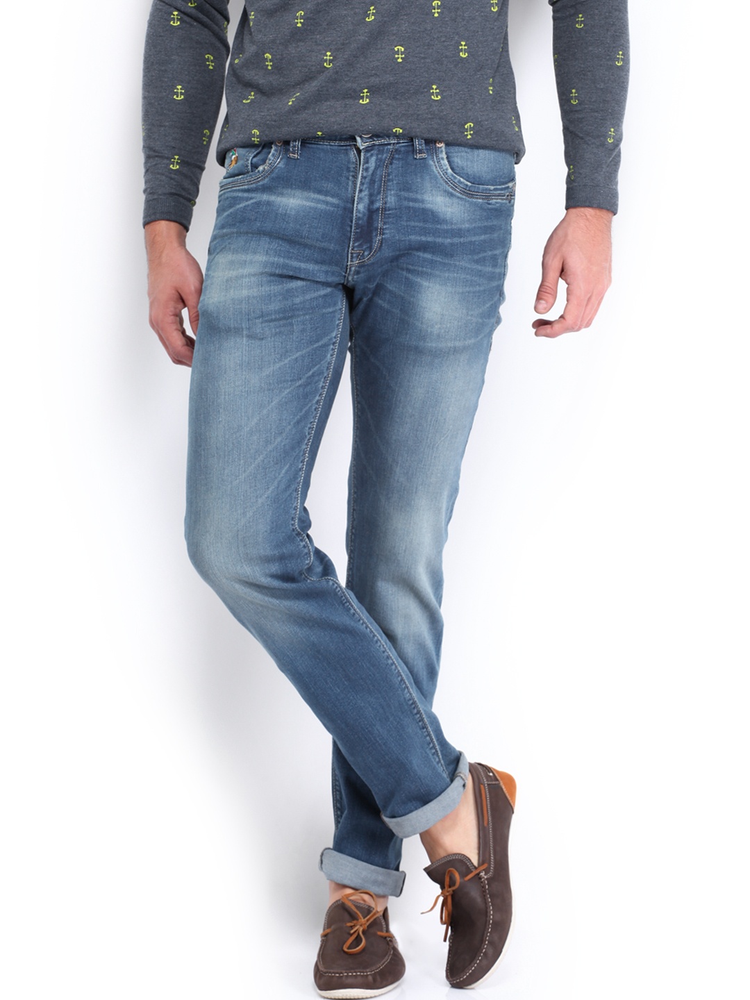 

U.S. Polo Assn. Denim Co. Men Blue Skinny Fit Jeans