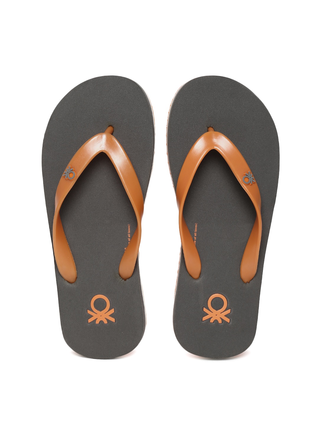 

United Colors of Benetton Men Orange Flip-Flops