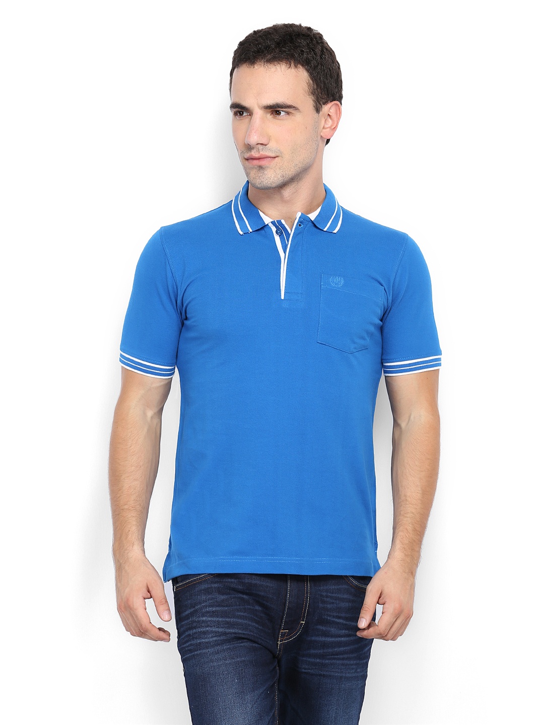 Van Heusen T Shirts Blue - Prism Contractors & Engineers