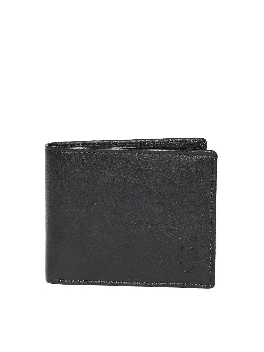 

WildHorn Men Black Leather Wallet