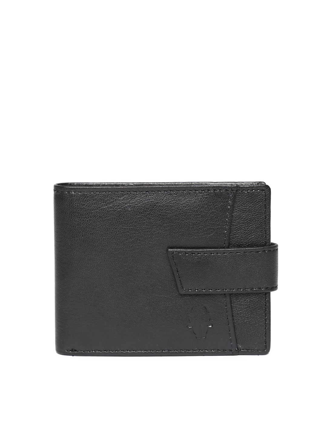 

WildHorn Men Black Leather Wallet