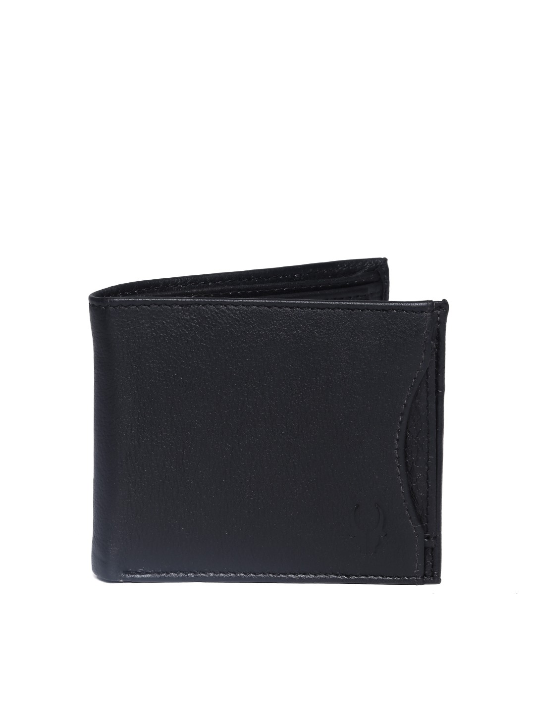 

WildHorn Men Black Leather Wallet
