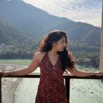 ADYASAA THE LABEL Floral Printed Halter Neck Sleeveless Organic Cotton Kurti view 4