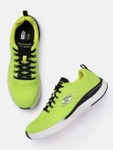 Skechers Men Lime Green & Black ULTRA GROOVE – TEMPLAR Sneakers