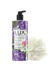 Lux Botanicals Skin Renewal Geranium Oil & Fig Body Wash with Loofah – 450ml