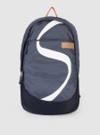 Skybags Unisex Navy Blue Brand Logo Backpack