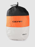 Gear Unisex Black & Yellow Colourblocked Brand Logo Print Backpack
