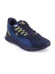 Mochi Men Blue Woven Design Sneakers