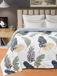 Florida Unisex Off White Blankets Quilts and Dohars