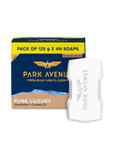 Park Avenue Men Set Of 4 Pure Luxury Premium Soap with Shea Butter & Coconut Oil-125g Each