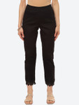 Rangriti Women Black Relaxed Trousers