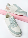 Tokyo Talkies Women Colourblocked Lace-Ups Lightweight Sneakers