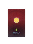 Kalyan Jewellers 24K (999) Purity Lord Ganesh Gold Coin 1 Gms