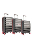 Police Set of 3 Trolley Suitcases