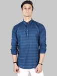 Xenor Men Printed Thread Work Pathani Kurta