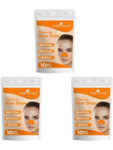 Park Daniel Set Of 3 Blackhead Remover Cleansing Charcoal Nose Strips- 10 Strips Each