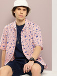 Kook N Keech Toons Pure Cotton Scooby-Doo Printed Opaque Oversized Casual Shirt