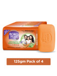 Boroplus Set of 4 Antiseptic & Moisturising Sandal Soap – 125 g Each