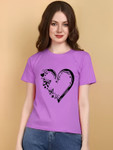 Kushi  Women Graphic Printed Round Neck T-shirt