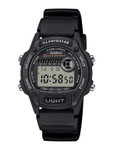Casio Casio Men Resin W-220H-1AVDFBlack Digital dial Bio-based Resin Band Watch D407