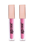 Recode Set of 2 Let Me Gloss U Lightweight Non-Sticky Lipstick 3 ml each – B.F.F 02