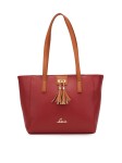 Lavie Red Structured Shoulder Bag