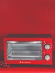 Wonderchef Red Oven Toaster Grill With Motorised Rotisserie 5 Stage Heat Selection 650W 9L