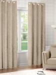 Raymond Home Beige 2 Pcs Abstract Woven Design Door Curtains