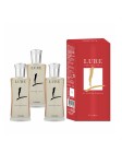 Lure Men Set Of 3 Perfume Sprays – 50 ml Each