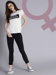 Kook N Keech X Fwd Women Printed Round Neck Cotton T-shirt
