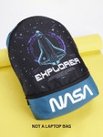 Bewakoof Unisex Black Nasa Explorer Graphic Printed Small Backpack