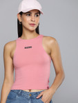 Levis Brand Logo Printed Slim Fit Sleeveless T-shirt