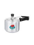 Pigeon Silver Aluminium Inner lid 3L pressure cooker with non-induction base