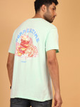 Wrangler Graphic Printed Cotton Relaxed Fit T-shirt