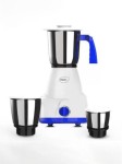 Pigeon Gusto White & Blue 3 Jar Mixer Grinder