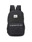 Hrx By Hrithik Roshan Unisex Black Printed Backpack with Shoe Pocket -Up to 15 inch