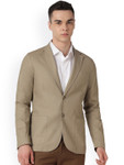 Guess Notched Lapel Long Sleeves Single-Breasted Formal Blazers
