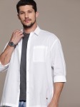 R.Code By The Roadster Life Co. Men Pure Cotton Casual Shirt