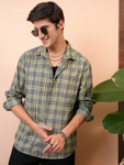 Locomotive Locomotive Men Checked Relaxed Shirt