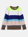 Here&Now Boys Colourblocked Pullover Sweater