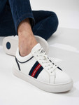 Michael Angelo Men Woven Design Lace-Ups Sneakers